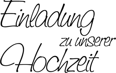 Produktbild von Stempel Hochzeit Einladung zu unserer Hochzeit Holz matt lackiert