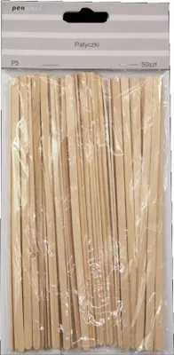 Image de P5 bâtons 0.5cmx19cm 50pcs couleur arbre p10