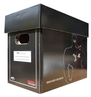 Produktbild von Comic Concept Premium Comic Box (kurz) schwarz