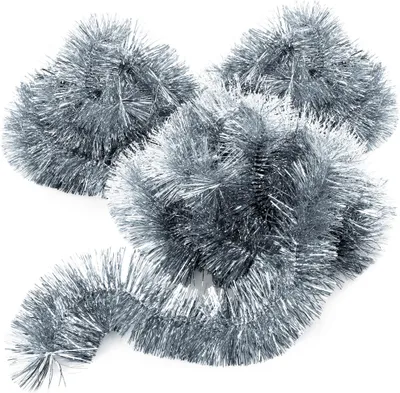 Produktbild von com-four® 3x Girlande Weihnachten - Tannengirlande für eine perfekte Weihnachtsdekoration - Weihnachtsdeko für Christbaum - 270 cm