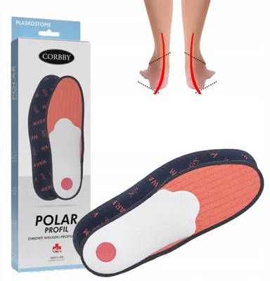 Image de Semelles orthopédiques d'hiver Polar Profile Corbby