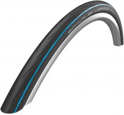 Image de SCHWALBE Pneus - LUGANO II 700x25C K-GUARD 50EPI - Noir/Bleu
