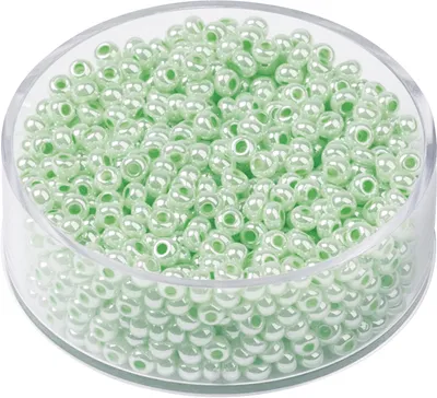 Produktbild von KNORR PRANDELL 213104397 Böhmische Rocailles Ø 25 mm Glas jade