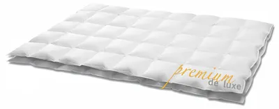 Image de HANSKRUCHEN couette en duvet 260x240 cm extra légère 100% duvet lavable pour personnes allergiques respirante à caissons blanche