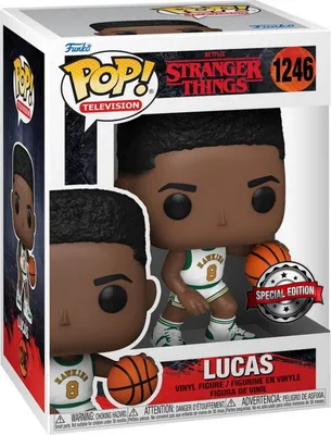 Produktbild von Stranger Things - Lucas 1246 Special Edition - Funko Pop! - Vinyl Figur