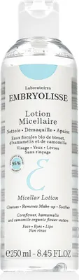 Produktbild von Embryolisse 229000, Makeup Reinigungslotion, Frauen, Jeder Hauttyp, Weichmachend, Beruhigend, 250 ml, Aqua (water), glycerin, peg-6 caprylic/capric glycerides, polysorbate 20, anthemis nobilis flower...