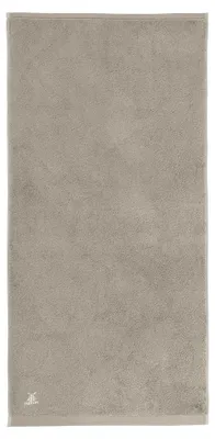 Produktbild von Duschtuch Heidenheim, 100 % Baumwolle Stein Größe 80x160 cm - schnell trocknend und saugstark, mit beidseitigen Schlaufen
