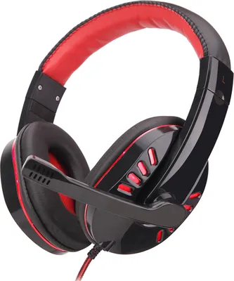 Produktbild von SY755MV Kopfhörer unterstützen Kopfhöreranschluss, PS4, Xbox, Laptop, PC, Gaming, anwendbar, Rot