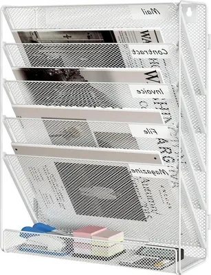 Produktbild von Famanu Wandorganizer 6 Fächer - Schwarz