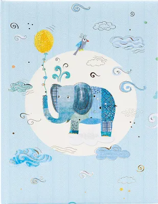 Produktbild von Goldbuch Babytagebuch Blue Elephant