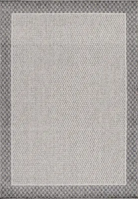 Produktbild von Villa Möbel Aruaro Terrasse, Garten-Teppich, Outdoorteppich, Bordüre-Design, Farbe:Creme, Grösse:80x250 cm