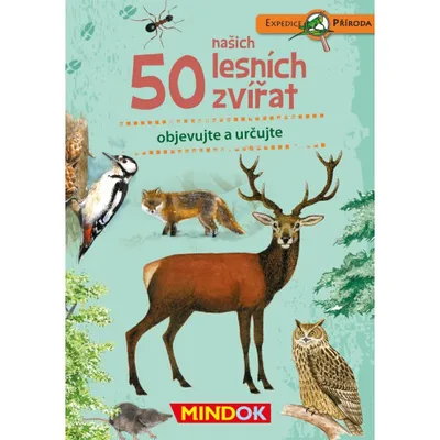 Productafbeelding van Mindok Expedition Natur: 50 bosdieren