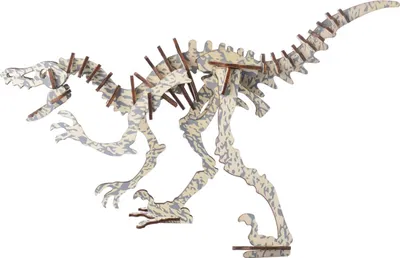Immagine prodotto di Puzzle 3D in legno Woodcraft Peinonychus