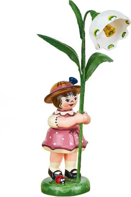 Immagine prodotto di Hubrig arte popolare 'Bambina in fiore con Marchberry - 11 cm'