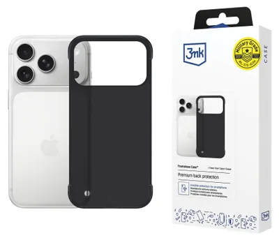 Image de Étui 3mk Just20g Matt pour Apple iPhone 17 Pro - noir mat