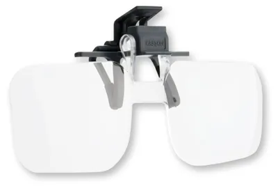 Zdjęcie produktu dla Lupa Carson Clip And Flip + 4 soczewki Clear Man Clear Jeden rozmiar