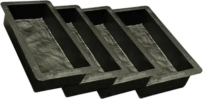 Produktbild von 4 Schalungsformen Betonformen Gießformen für Ziegelsteine Nr.265 - sehr stabil
