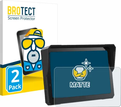 Produktbild von 2x BROTECT Schutzfolie für Carpuride W702 Pro / W702B Pro 7" Displayschutz Displayschutzfolie Folie Matt Entspiegelungsfolie