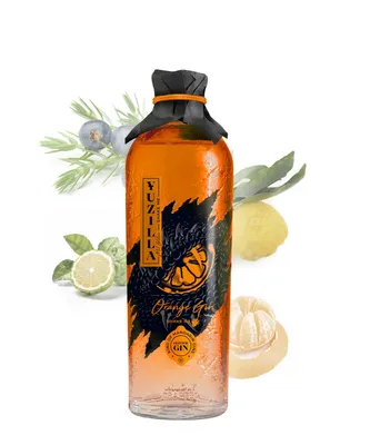 Produktbild von YUZILLA Orange Gin - 0,7L - 40% Vol.