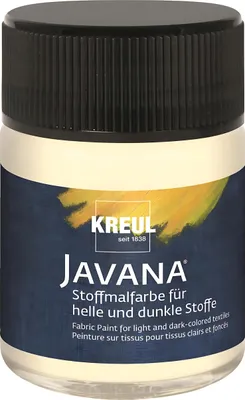 Zdjęcie produktu dla Farba do tkanin kryjąca waniliowa