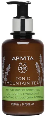 Obrázek produktu pro Apivita Tonic Mountain Tea, Nawilżające mleczko do ciała, 200 ml