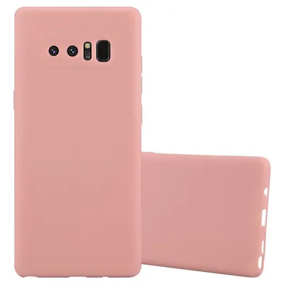 Produktbild von Cadorabo Hülle für Samsung Galaxy NOTE 8 Schutzhülle in Rosa Handyhülle TPU Silikon Etui Case Cover