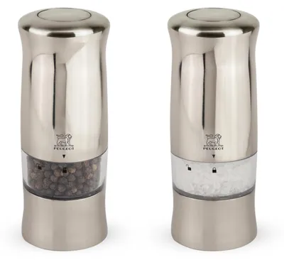 Image de Peugeot Saveurs Zeli Duo PM+SM Z, électrique, argent, 14 cm