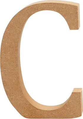 Zdjęcie produktu dla Creativ Company 56362, Litera dekoracyjna, Drewno, Drewno, 80 mm, 1,5 cm, 1 szt.