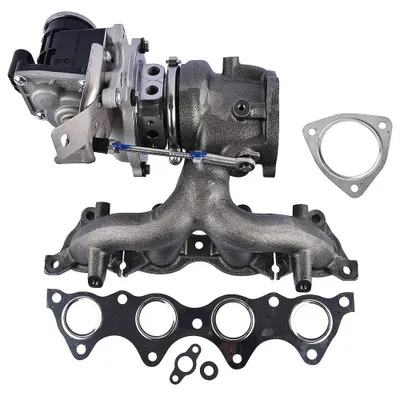 Immagine prodotto di Turbocompressore - Gruppo turbocompressore - Per Hyundai Tucson 1.6 T-GDi G4FJ - Per Kia Sportage 1.6 T-GDi - Motore a benzina G4FJ - Codice OEM: 28231-2B760, 28500-2B760