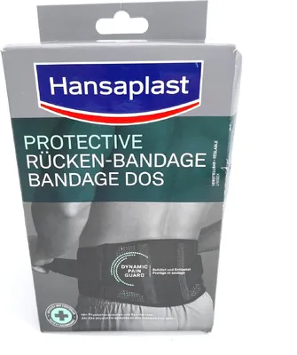 Produktbild von Hansaplast Rücken-Bandage verstellbar 82-118 cm 1 St