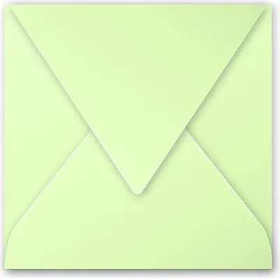 Image de Pollen by Clairefontaine Enveloppe 140 mm, vert bourgeon