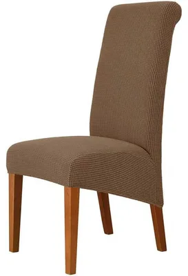 Immagine prodotto di Coprisedie, confezione da 4 pezzi, elasticizzati, lavabili, adatti per sedie da pranzo con schienale di 58-75 cm