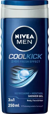 Produktbild von NIVEA MEN - Duschgel - Cool Kick - 250 ml - 1 Stück