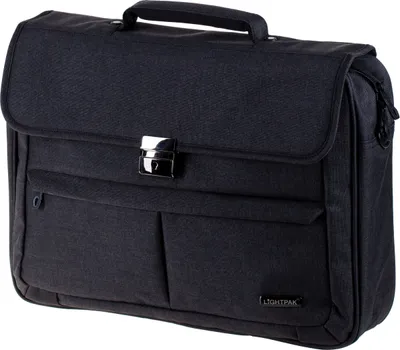 Produktbild von Aktentasche Motion 43x34x12cm 600D Polyester anthrazit Packung mit 10 Stück