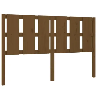 Produktbild von Bett-Kopfteil Honigbraun 155,5x4x100 cm Massivholz Kiefer