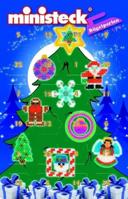 Produktbild von Ministeck - Adventskalender mit 4 Formen