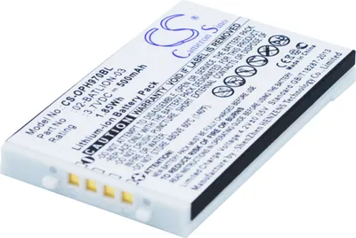 Produktbild von TECHTEK Akku Kompatibel mit [Opticon] OPL-7724, OPL-7734, OPL-9700, OPL-9712, OPL-9713, OPL-9723, OPL-9724, OPL-9725, OPL-9727, OPL-9728 Ersetzt 02-B