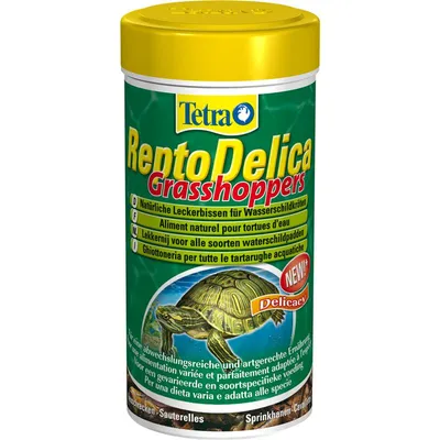 Produktbild von Tetra ReptoDelica Heuschrecken 250ml - leckerli für schildkröten