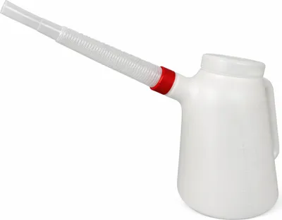 Immagine prodotto di Contenitore con tappo e tubo flessibile per olio e antigelo, per fluido, caraffa con beccuccio, 5 litri Gebo Tools