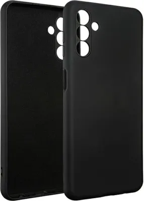 Produktbild von Beline Etui Silikon Samsung A04S A047 Schwarz/Schwarz