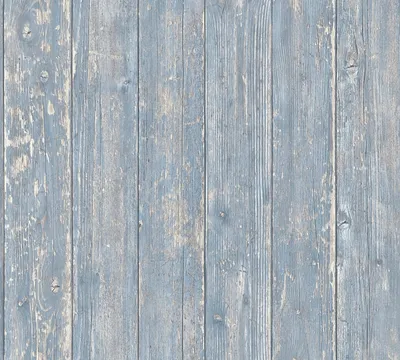 Produktbild von A.S. Création Tapete in Holzoptik Authentic Walls Vliestapete blau beige 10,05 m x 0,53 m