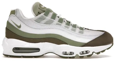 Produktbild von Nike Air Max 95 White Medium Olive Oil Green - EU 41