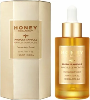 Produktbild von Aufhellendes Serum fü r trockene und empfindliche Haut in einer Ampulle Honey Royal Lactin!" ( Propolis Ampoule)  30ml
