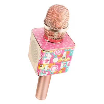 Produktbild von Forever, Paw Patrol kabelloses Bluetooth Kinder Karaoke-Mikrofon Skye, Rosegold