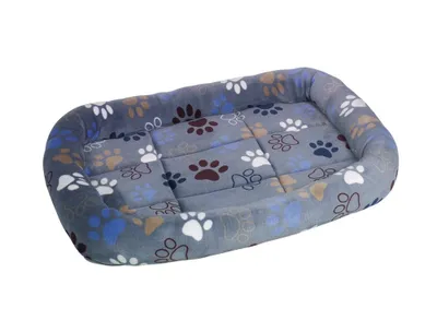 Produktbild von Nobby Matte mit Rand oval Classic Lissi dunkelgrau, Maße: 78 x 58 x 8 cm
