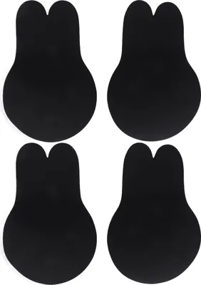 Produktbild von 4er Set Klebepasties – Waschbar, Wiederverwendbar, Gesundheitsfreundlicher Unscheinbarer BH für Tanz, Party & Abiball