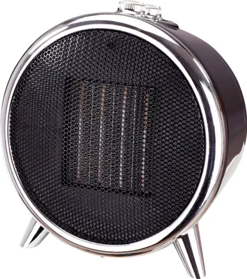 Obrázek produktu pro Briebe HT1129, Elektrický přímotop s ventilátorem, Keramický, Vnitřní, Podlaha, Černá, Stříbrná, Plast