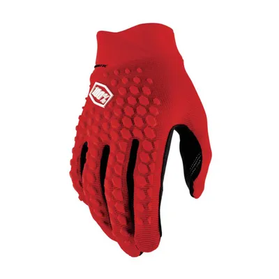 Produktbild von 100% SPEEDLAB Langfinger-Fahrradhandschuhe - GEOMATIC - Rot L