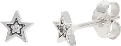 Produktbild von JuwelmaLux Ohrstecker 333 Weißgold Zirkonia JL39-06-0007