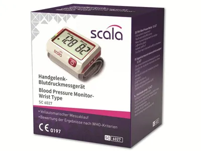 Immagine prodotto di Misuratore di pressione da polso SCALA SC6027